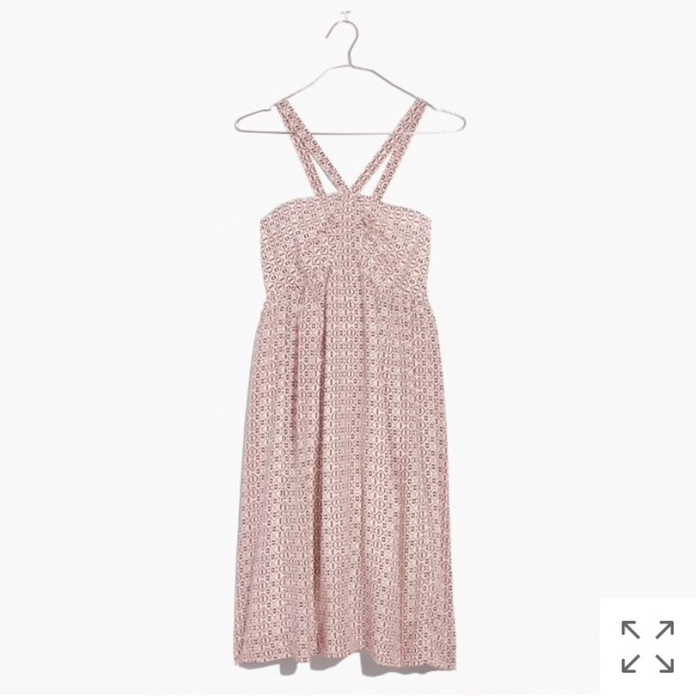 NEW • Madewell • Silk Convertible Halter Dress - Picture 4 of 6